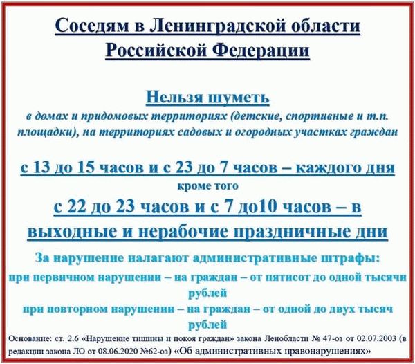 Закон Ростовской области о тишине